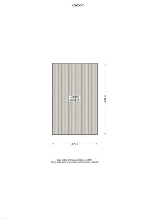 Floorplan - Julianastraat 11, 9883 PS Oldehove